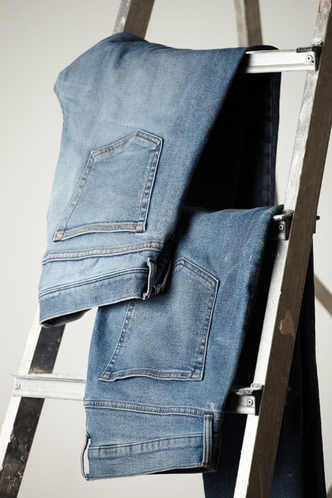 Denim leggings