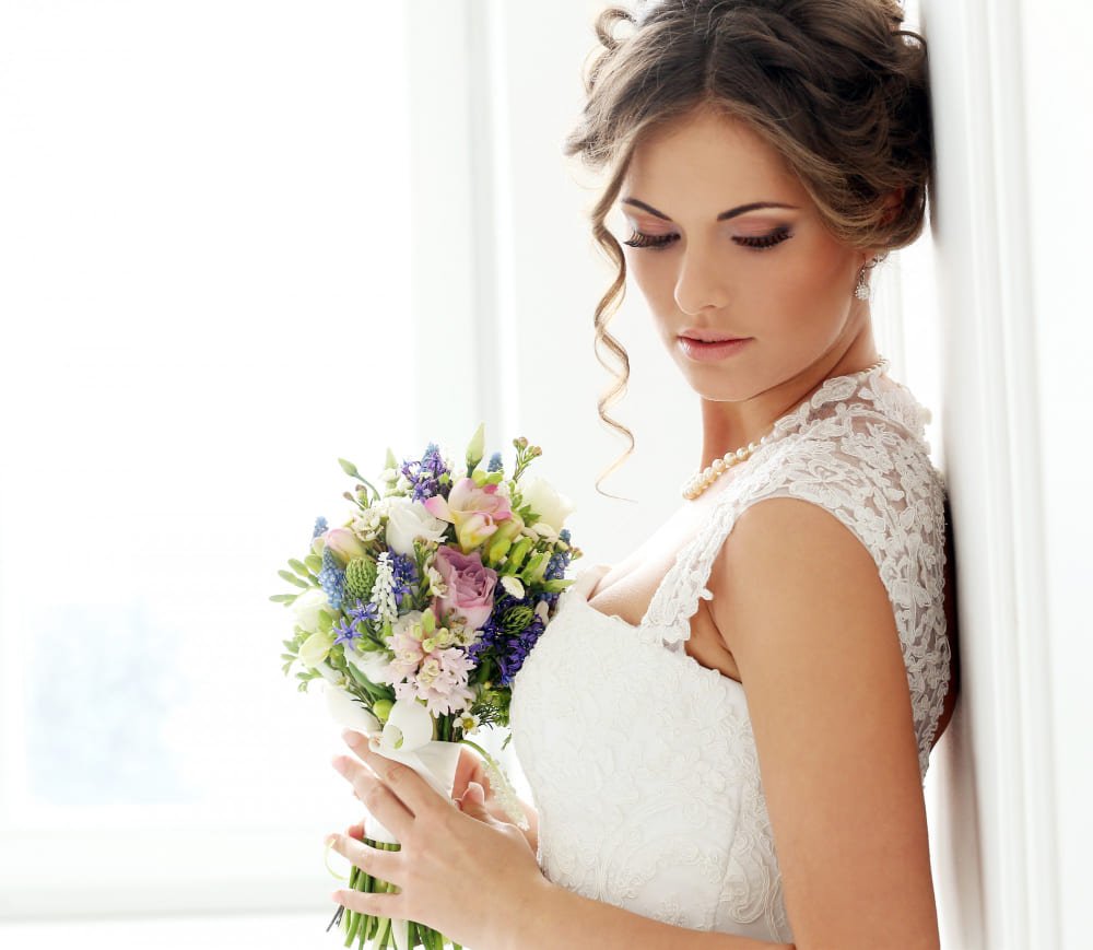 wedding makeup and hairstyling