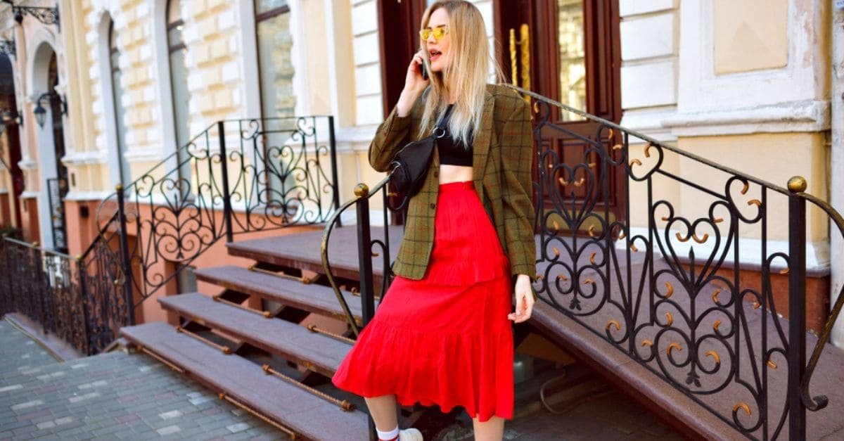 Red Skirt