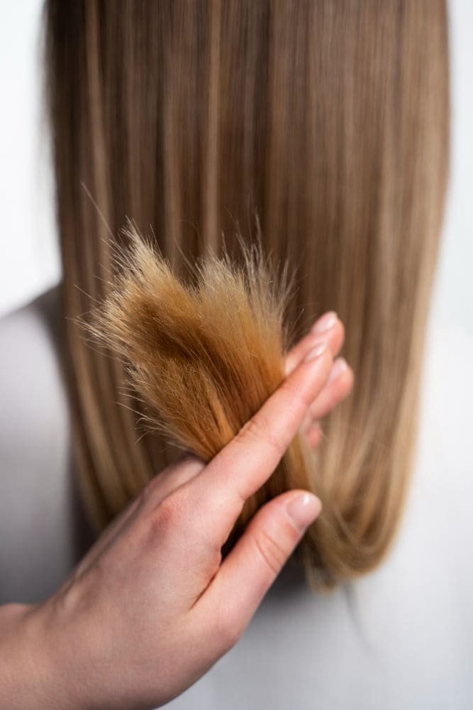 frizzy ends