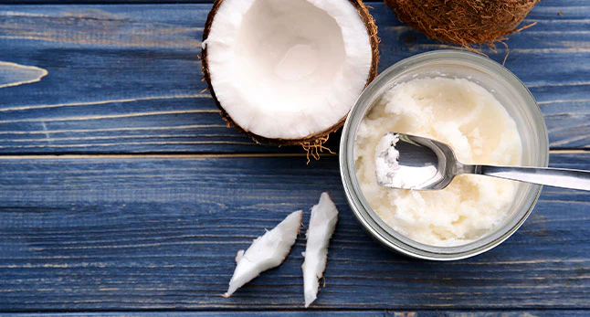 coconut oil or shear butter