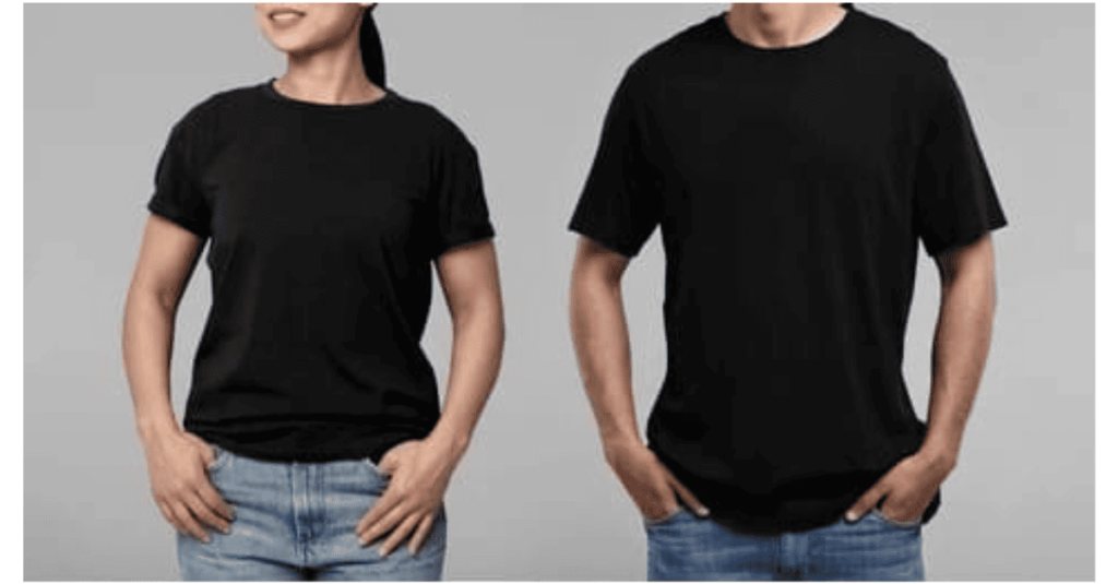 Black Shirt With Light Blue Jeasans
