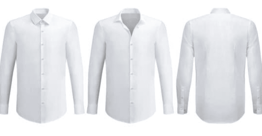 Classic White Shirt with Light Blue Jeans